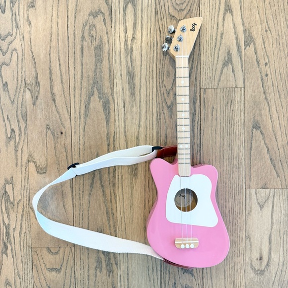 Other - Loog Mini Pink Toy Guitar For Kids